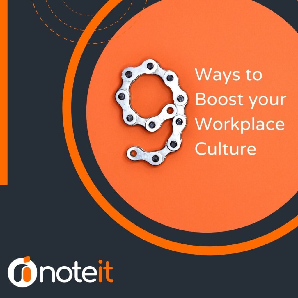 9 ways to boost your workplace culture